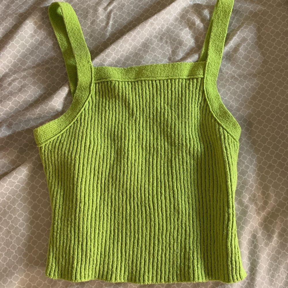 size xs BDG klara ribbed tank top